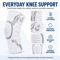 Kneovara Adjustable Spring-Support Knee Brace