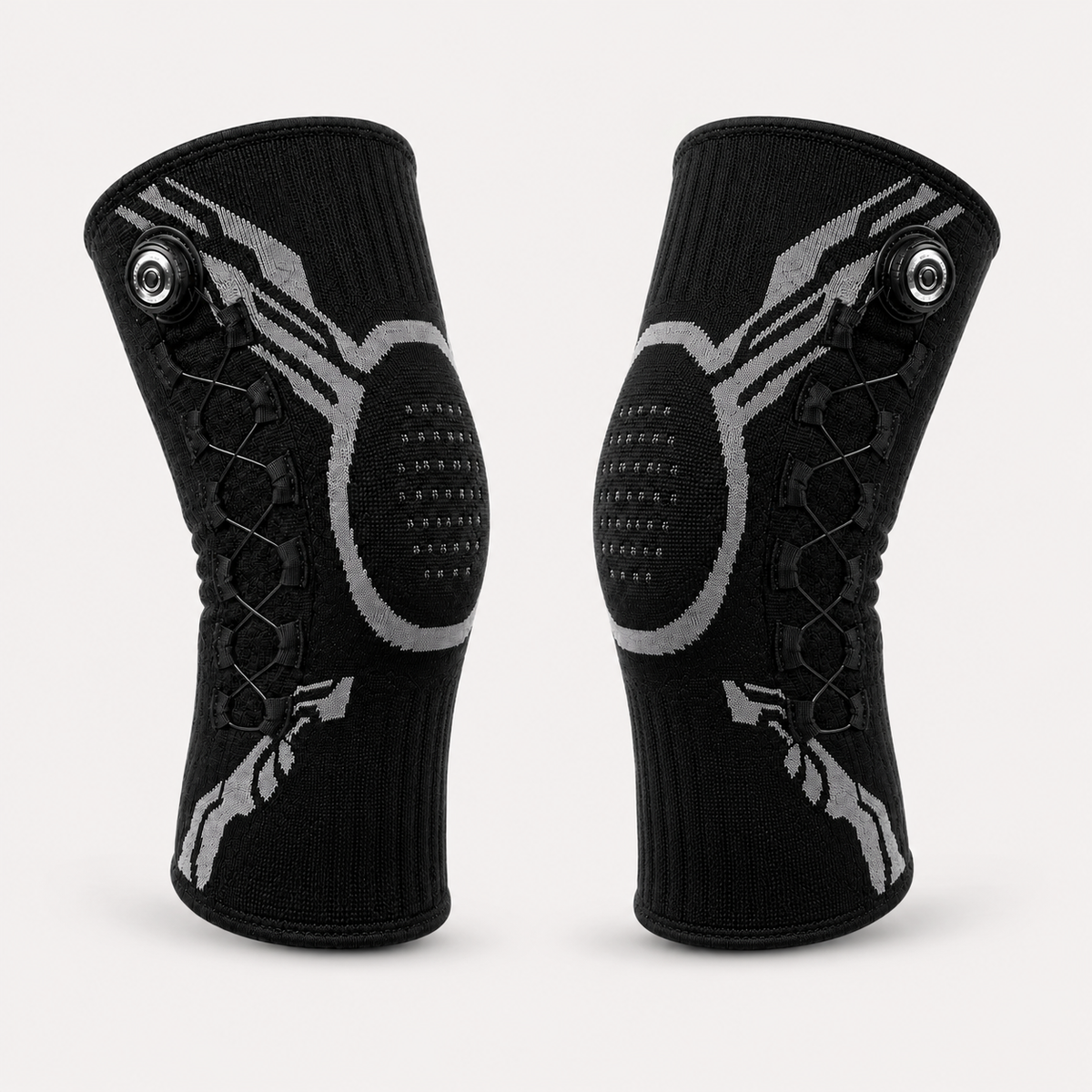Kneovara Adjustable Spring-Support Knee Brace