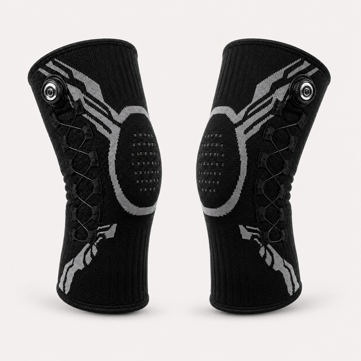 Kneovara Adjustable Spring-Support Knee Brace