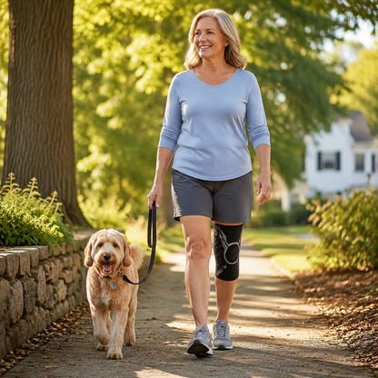 Kneovara Adjustable Spring-Support Knee Brace